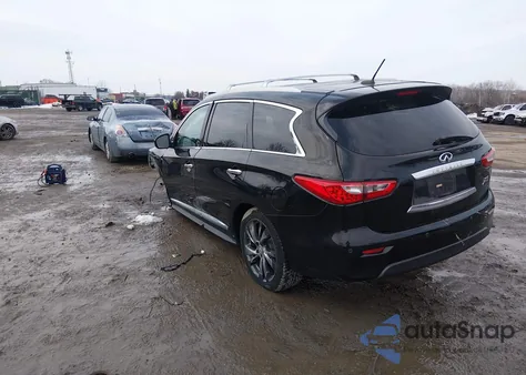 2013 Infiniti Jx35 z USA, uszkodzony, nr VIN 5N1AL0MM1DC313681
